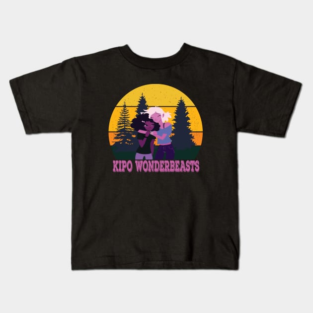 KIPO and the age of wonderbeasts Kids T-Shirt by SurpriseART